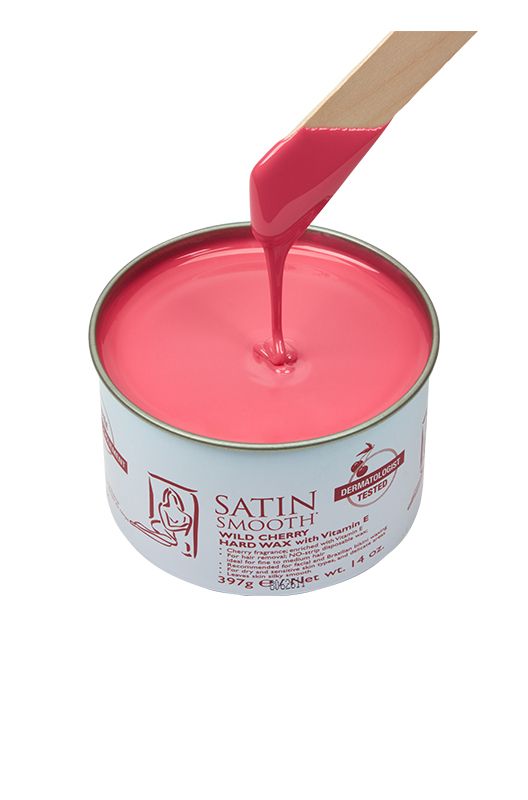 Satin Smooth Hard Wax Wild Cherry 14 oz #814131