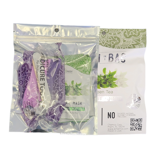 Spa Redi 5 in 1 Pedi kit & 5 in 1 Pedi kit 64 Set Green Tea