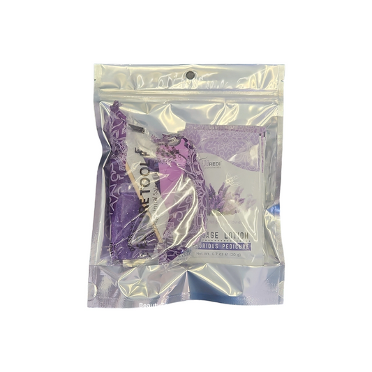 Spa Redi 5 in 1 Pedi kit & 5 in 1 Pedi kit 64 Set Lavender