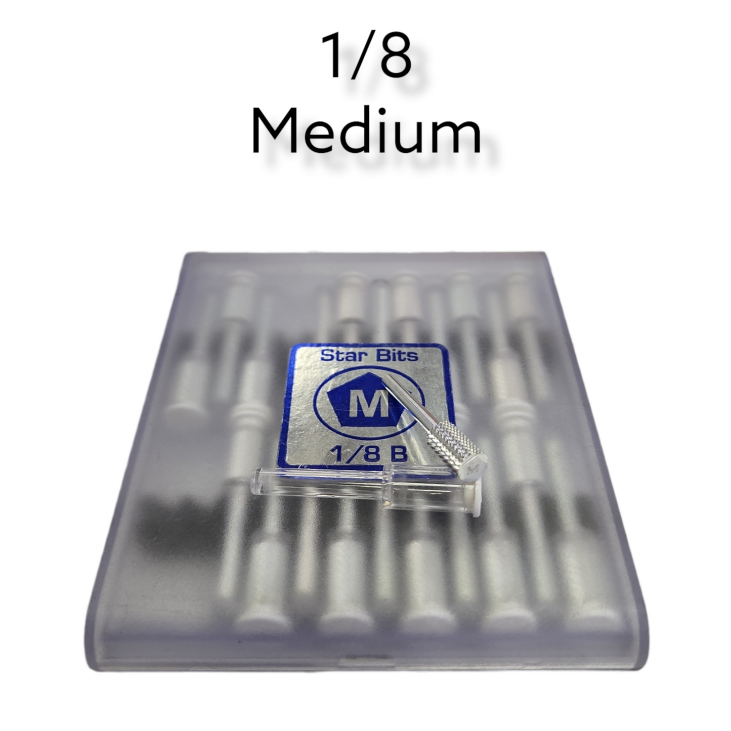 Star Bits Large Barrel Carbide Bit - Medium 1/8" Silver