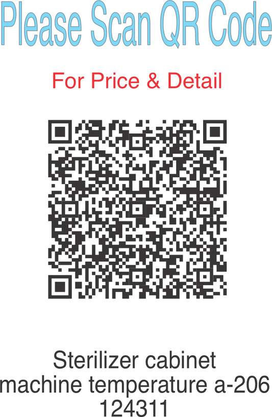 Sterilizer cabinet machine temperature a-206