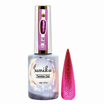 Sumika Soak off Gel Twinkle Gel .05 oz Set 01