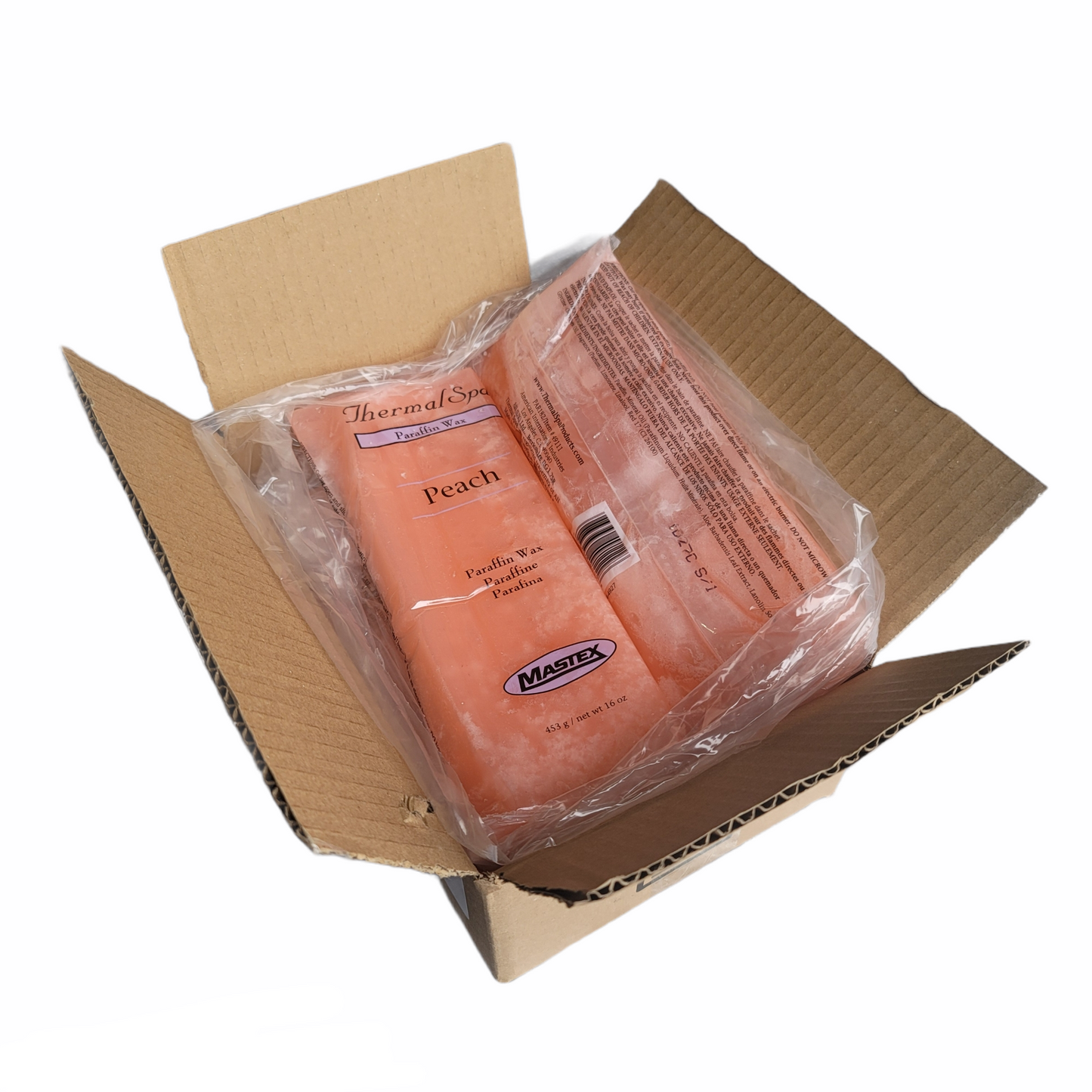 Thermal Spa Paraffin Wax Peach Box 6 lbs
