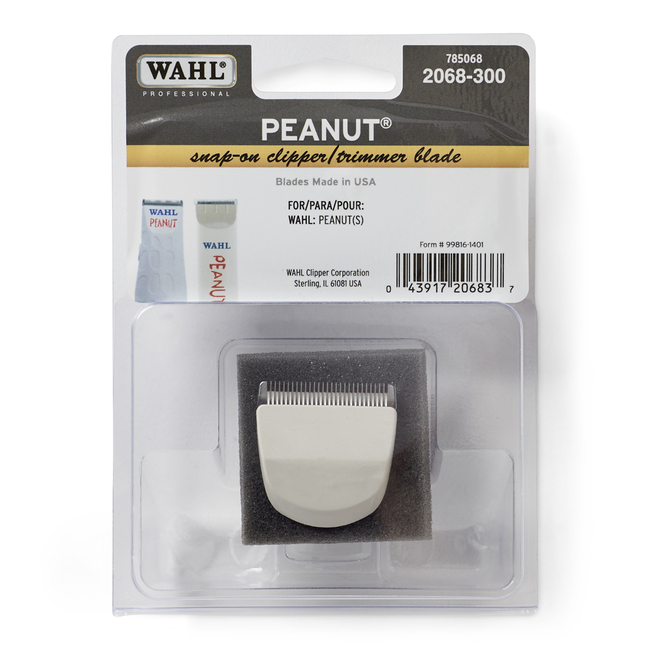 Wahl Professional White Peanut Replacement Clipper/trimmer Blade 2068-300