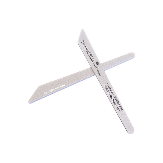 Tropical Shine Nail File Long Lasting Zebra Contour File 180 707626