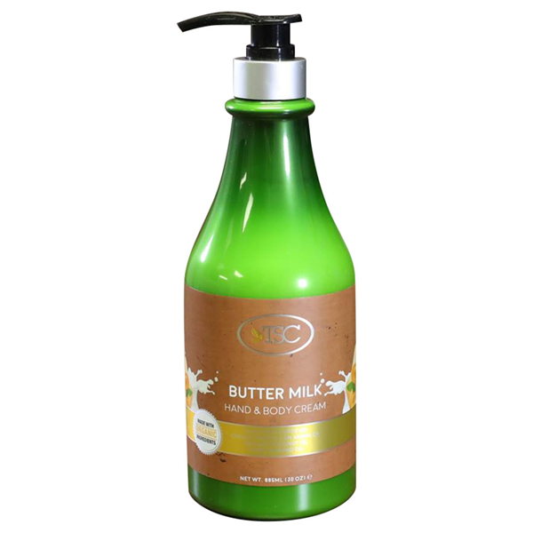Tsc Organic Lotion Hand & Body Cream Butter Milk 30 oz