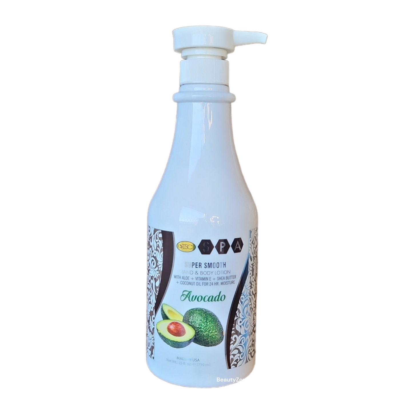Tsc Organic Lotion Hand & Body Cream Avocado 25 oz