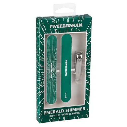 Tweezerman Professional Emerald Shimmer Manicure Kit #4295-R