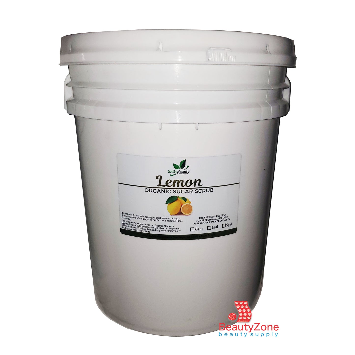 Unity Sugar Scrub Lemon Pail