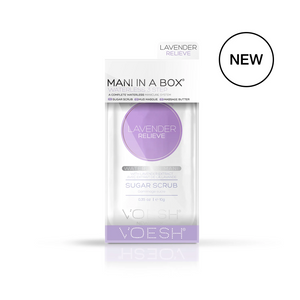 Voesh Maini Lavender Relieve 3 Step Box 50 Pack-Beauty Zone Nail Supply