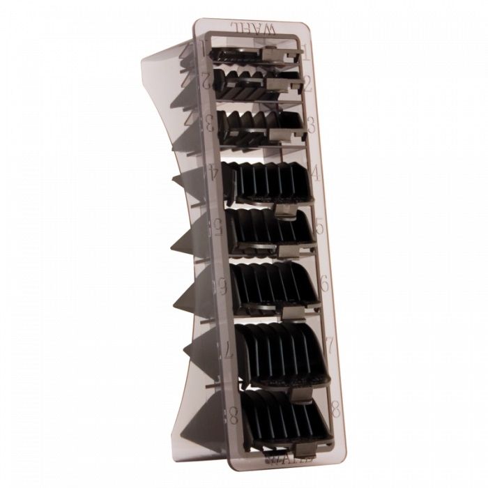 Wahl Hair Clipper 8 Pack Cutting Guides & Tray 3170-500