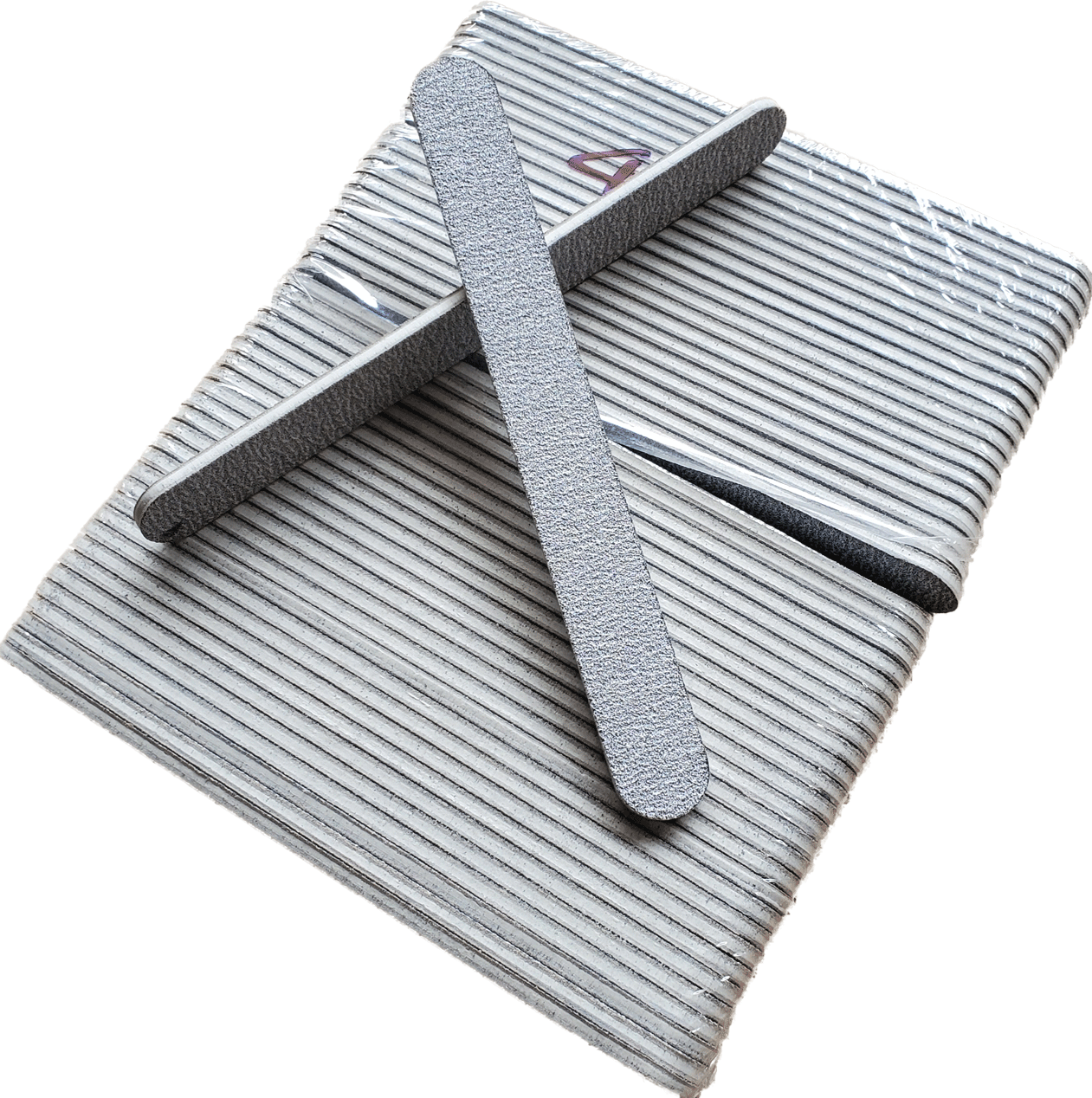 Nail File Regular 7" 80/80 Zebra 50 pc #F509