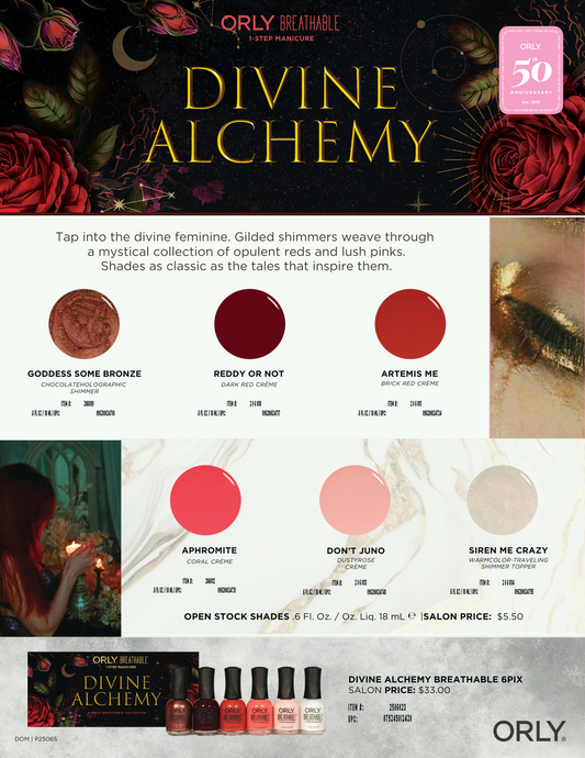 ORLY Breathable Fall/Winter 2025 – Divine Alchemy Collection