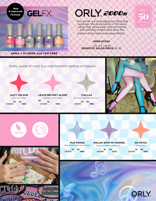 ORLY Winter 2025 – The 2000s Collection