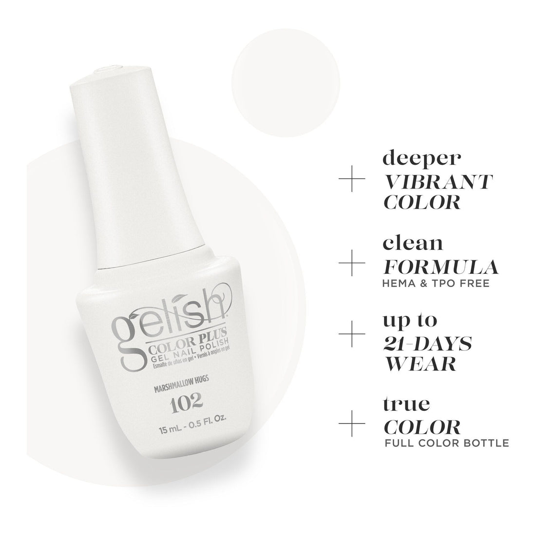 Gelish Color Plus Gel nail Polish