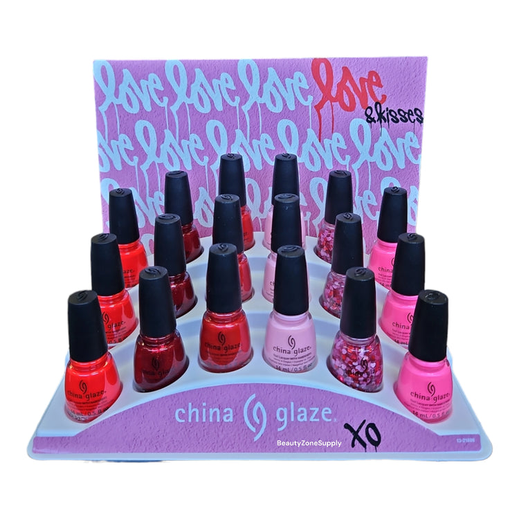 China Glaze Nail Lacquer Love & Kiss Collection