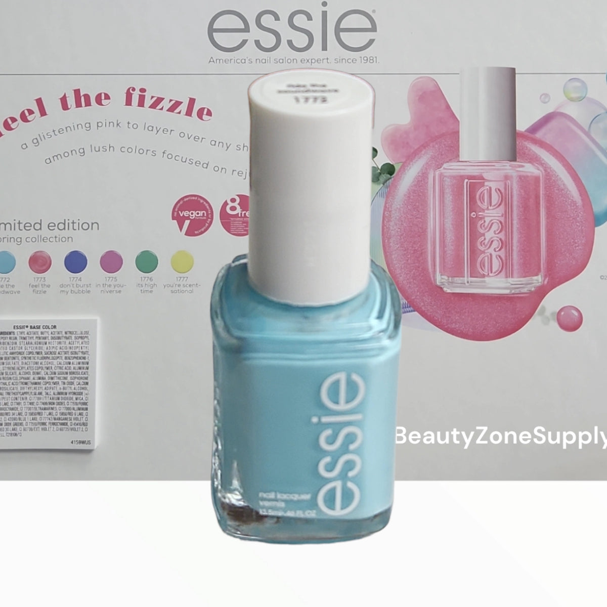 Essie Feel The Fizzle Collection Beauty Zone Nail Supply