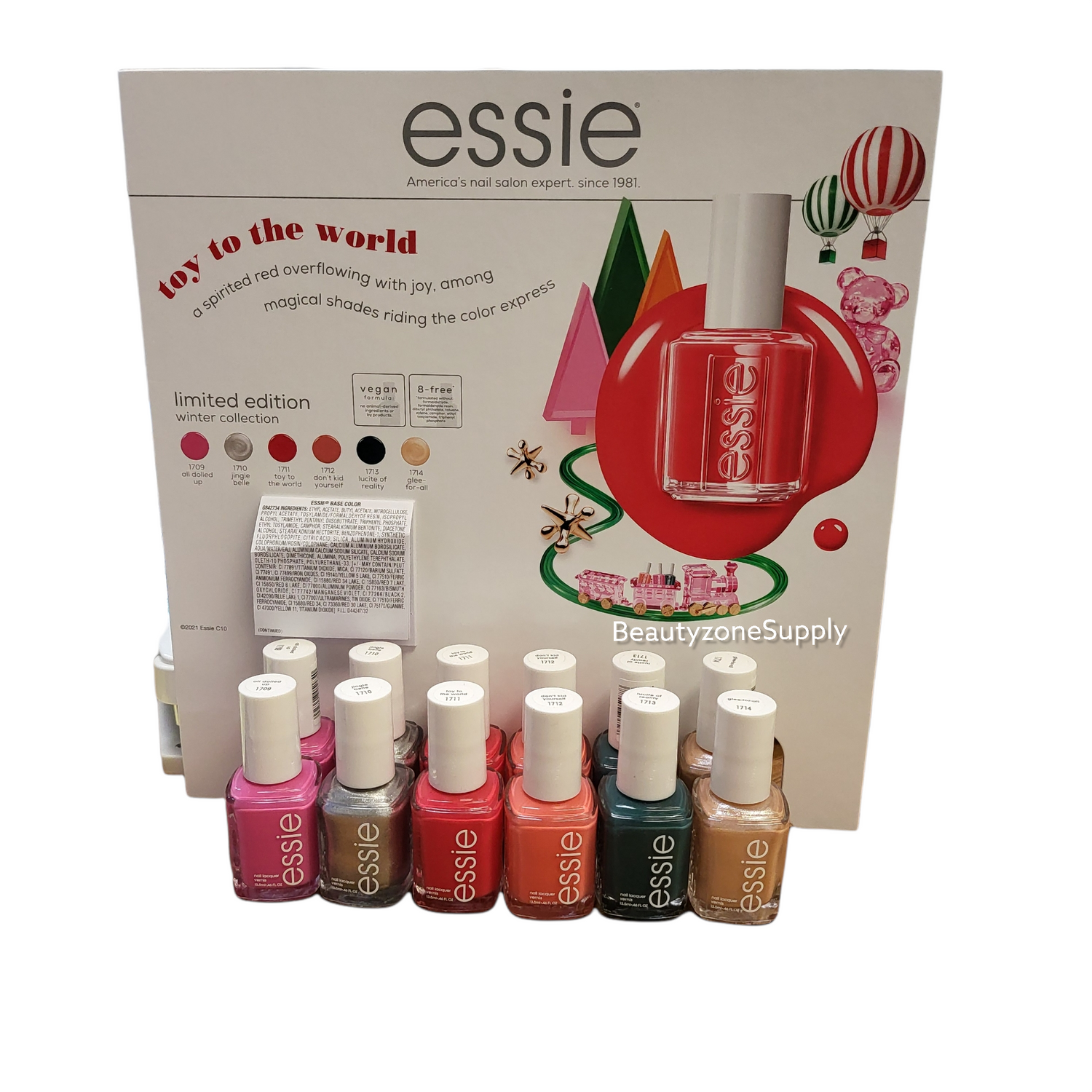 Essie Toy to the world collection