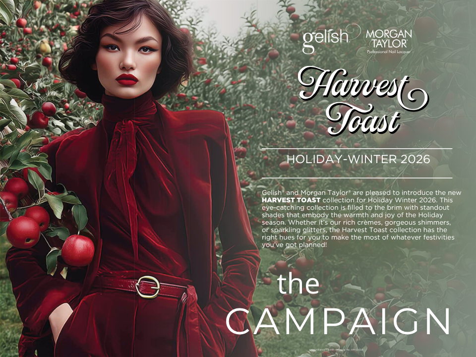 Gelish and Morgan Taylor Harvest Toast 2026 Collection