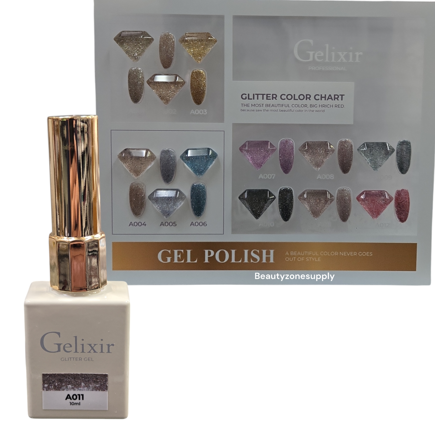 Soak of Gel Glitter