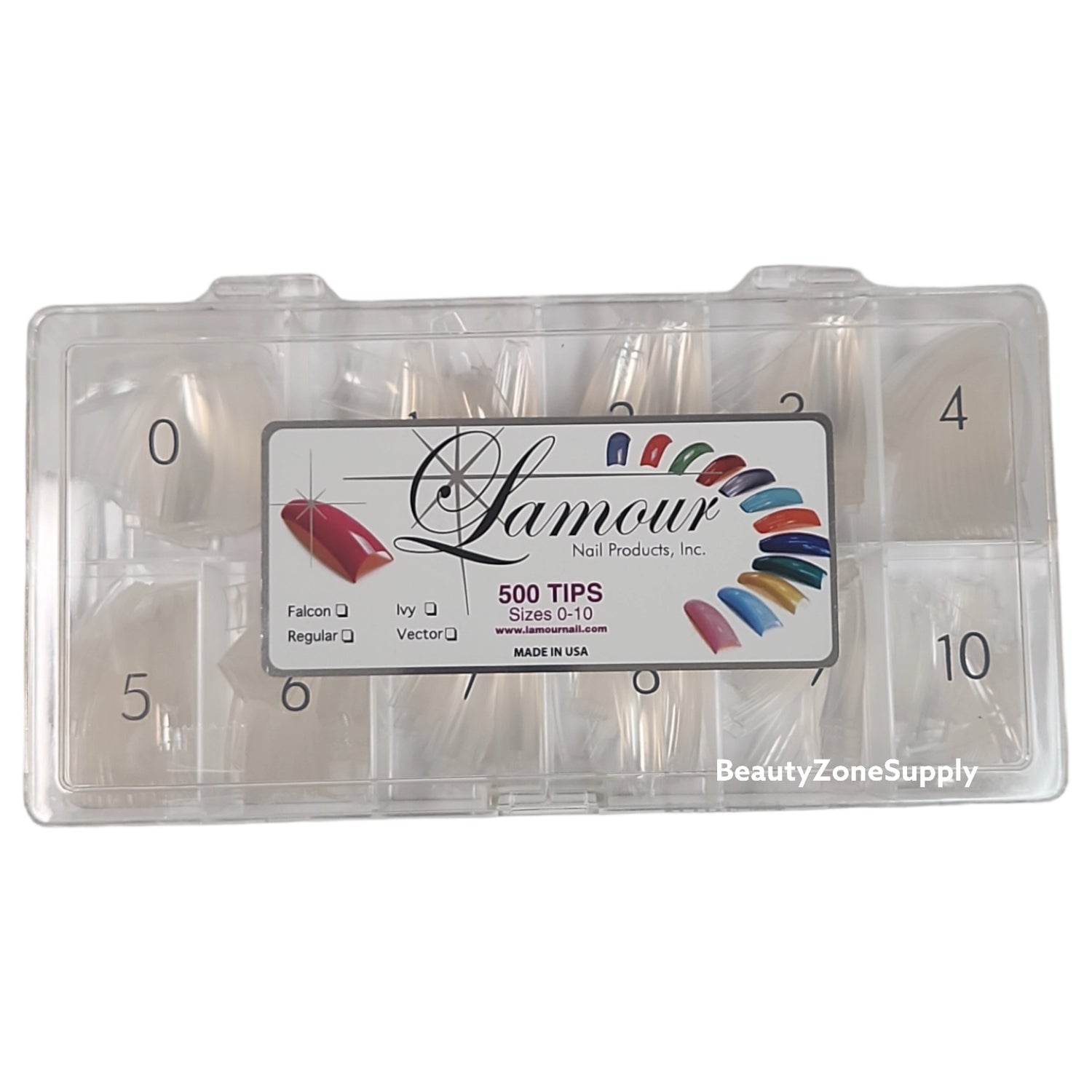 Lamour Nail Tips Made in USA