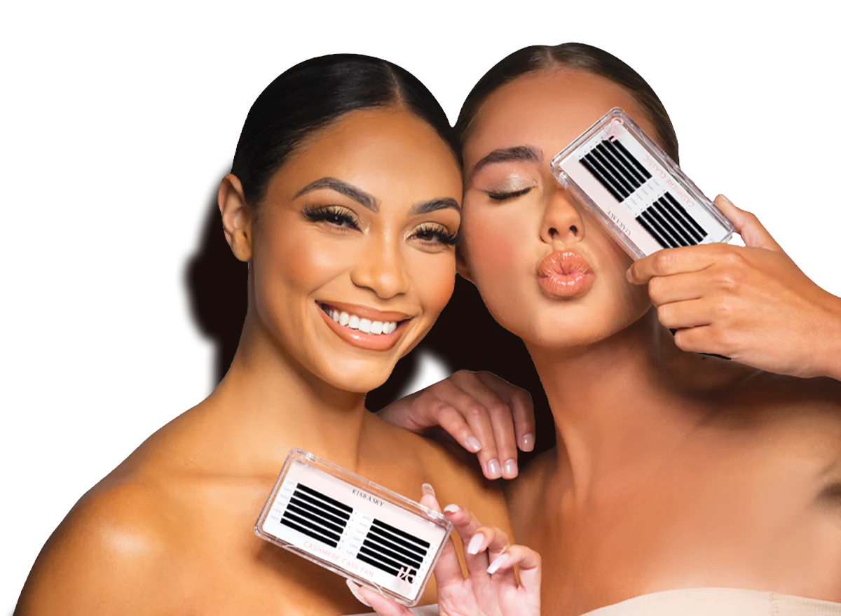 Kiara Sky Eyelash Lashes Extend Glue Tweezers