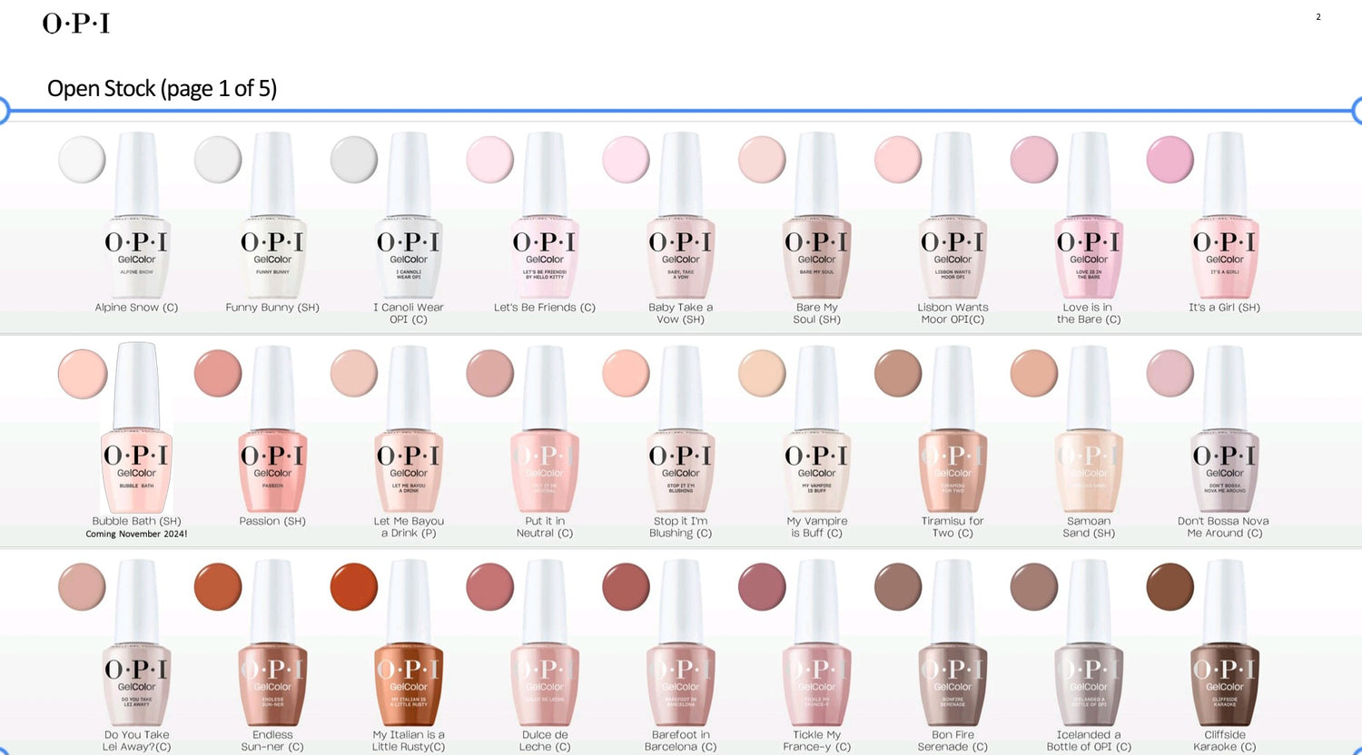 OPI GelColor Inteli-Gel Technology