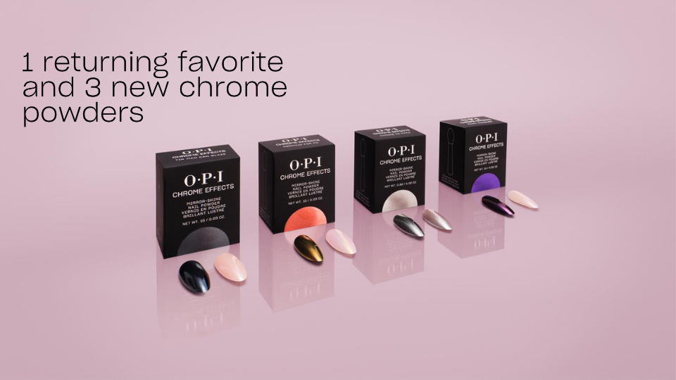 Opi Chrome Powder Project Donut Spring 2026