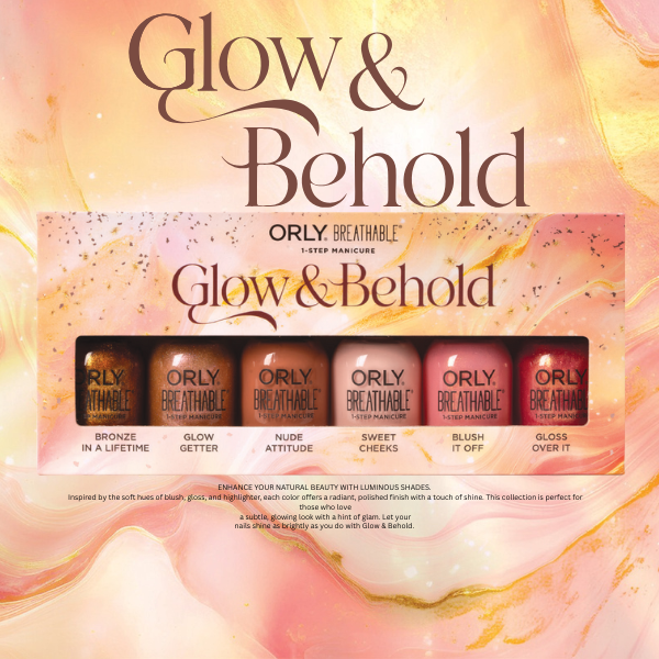 Orly Breathable Nail Lacquer Spring 2026 Glow & Behold Collection
