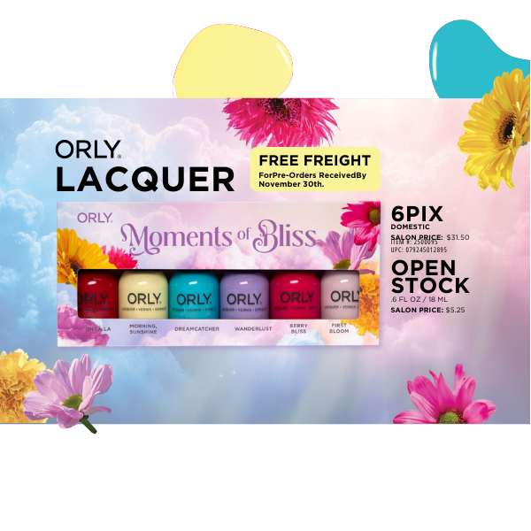 Orly Nail Lacquer Spring 2026 Moments Of Bliss Collection