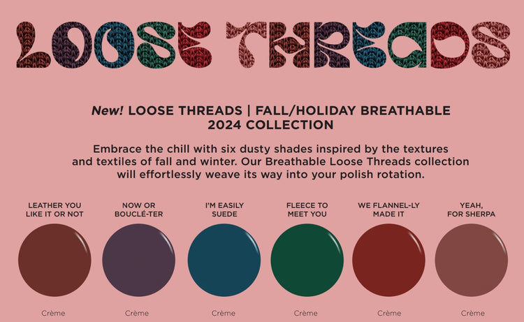 Orly nail lacquer Breathable LOOSE THREADS FALL_HOLIDAY 2024