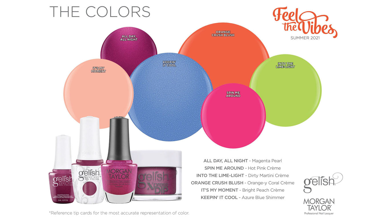 Gelish Morgan Taylor Feel The Vibes