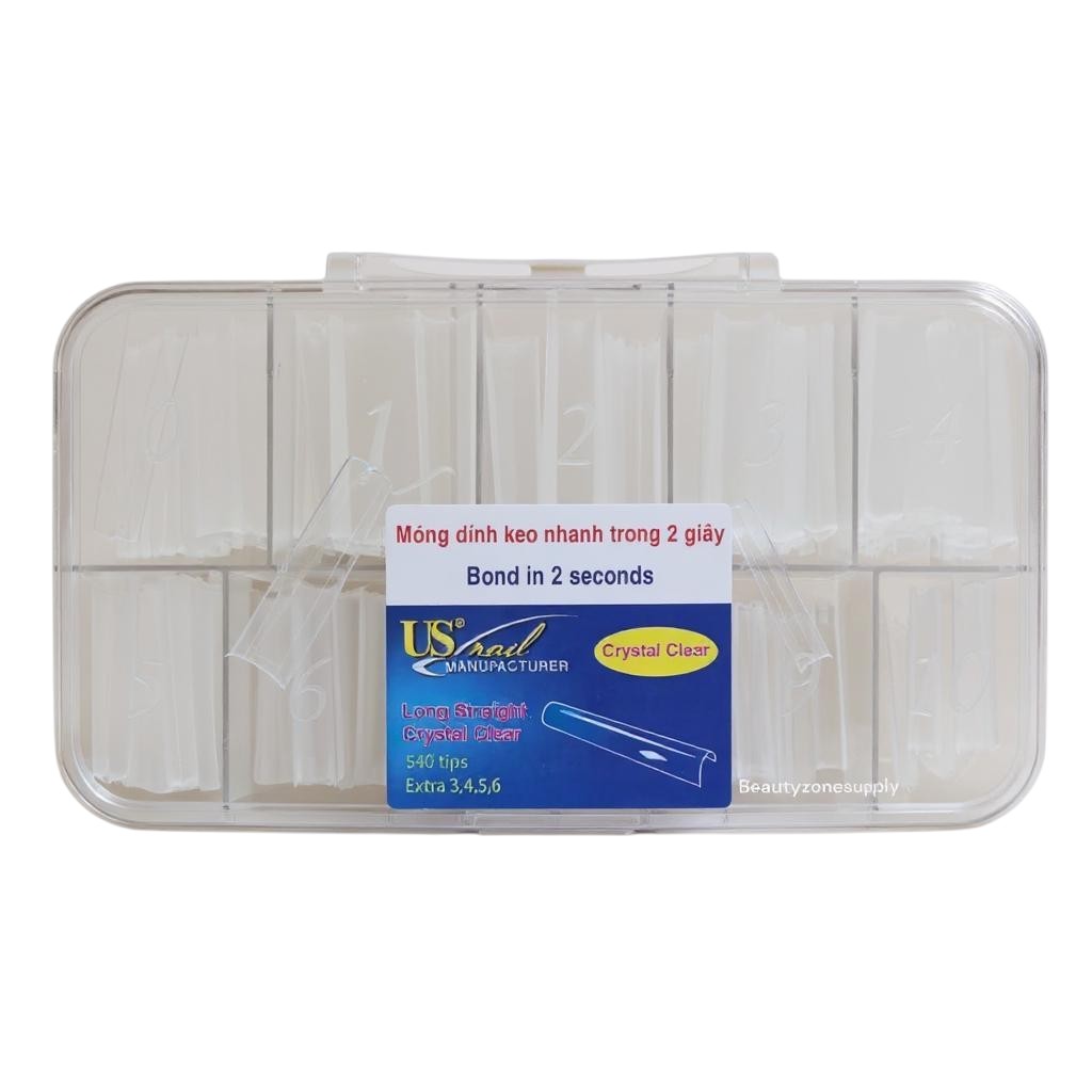 USN Nail Tips, Tips Box, Tips Refill Gel Tip
