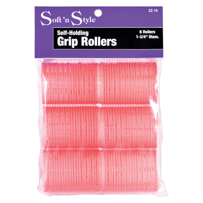 Soft ’n Style Self-Grip Rollers, Pink - 1-3/4" #EZ-16
