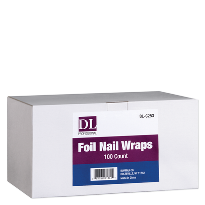 DL Pro Foil Nail Wraps absorbent sponge 100 box #DL-C253