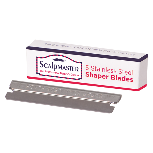 Scalpmaster Stainless Steel Sharper Blades SC-BL60 Box of 60 Blades