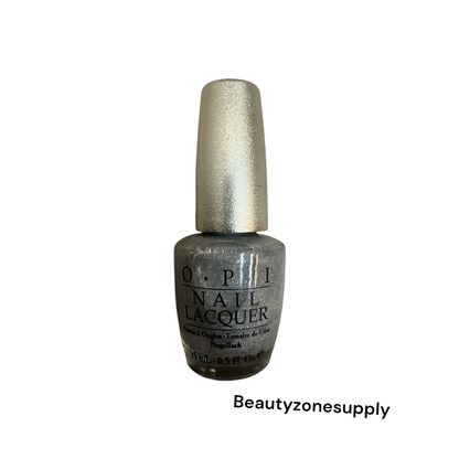 OPI Nail Lacquer DS Coronation Platinum Shimmer 0.5 oz #DS025 - BeautyzoneNailSupply