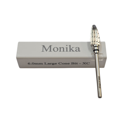 Monika Carbide Bits 6 MM Large Cone Bit Silver