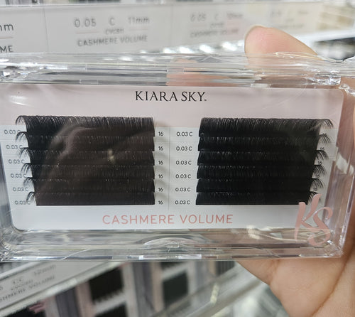Kiara Sky Lash Extensions Cashmere Volume - 0.03 - C - 16mm CVC316