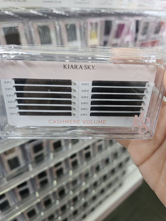 Kiara Sky Lash Extensions Cashmere Volume - 0.07 - C - 10mm CVC710