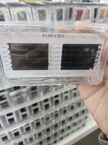 Kiara Sky Lash Extensions Cashmere Volume - 0.07 - C - 14mm CVC714