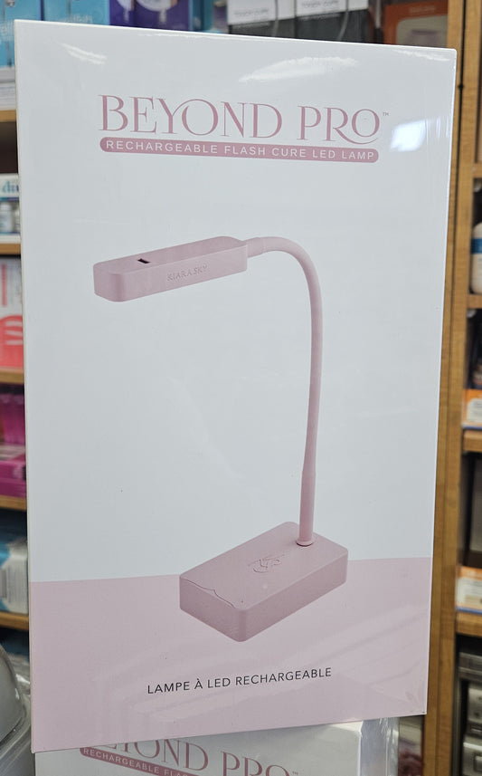 Kiara Sky Beyond Pro Rechargeable Flash Cure LED Lamp Pink