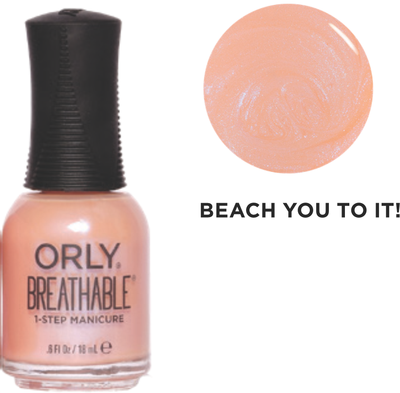 ORLY Breathable Nail Lacquer Beach You To It! .6 fl oz#2061011