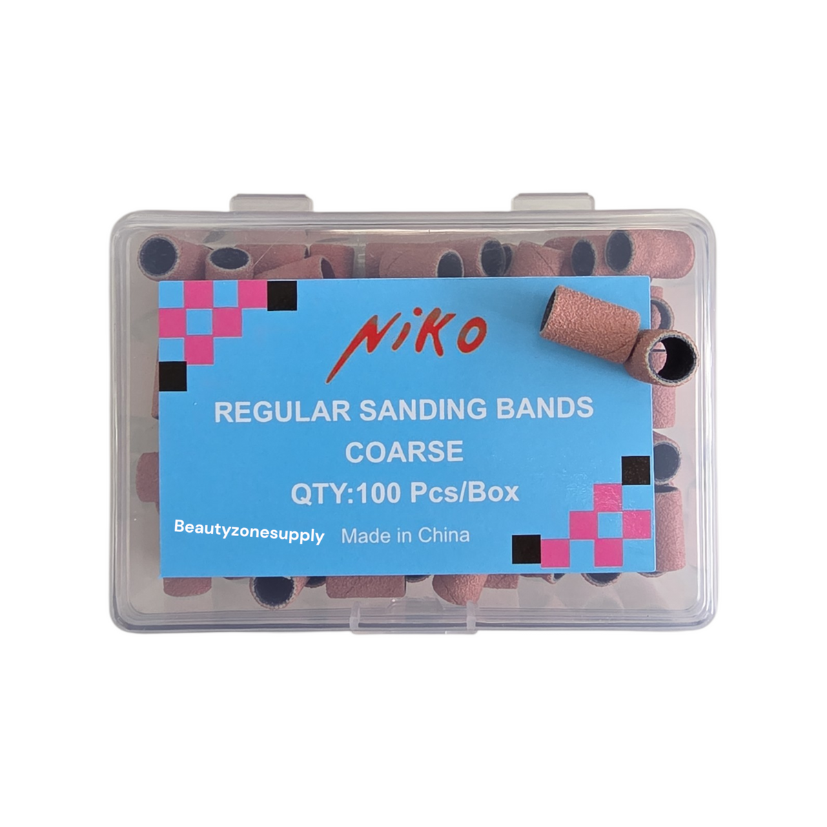 Niko Pink Sanding Bands 100 pcs