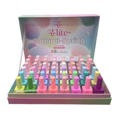 Elite Gel Collection Spring Natural Set 48 Colors