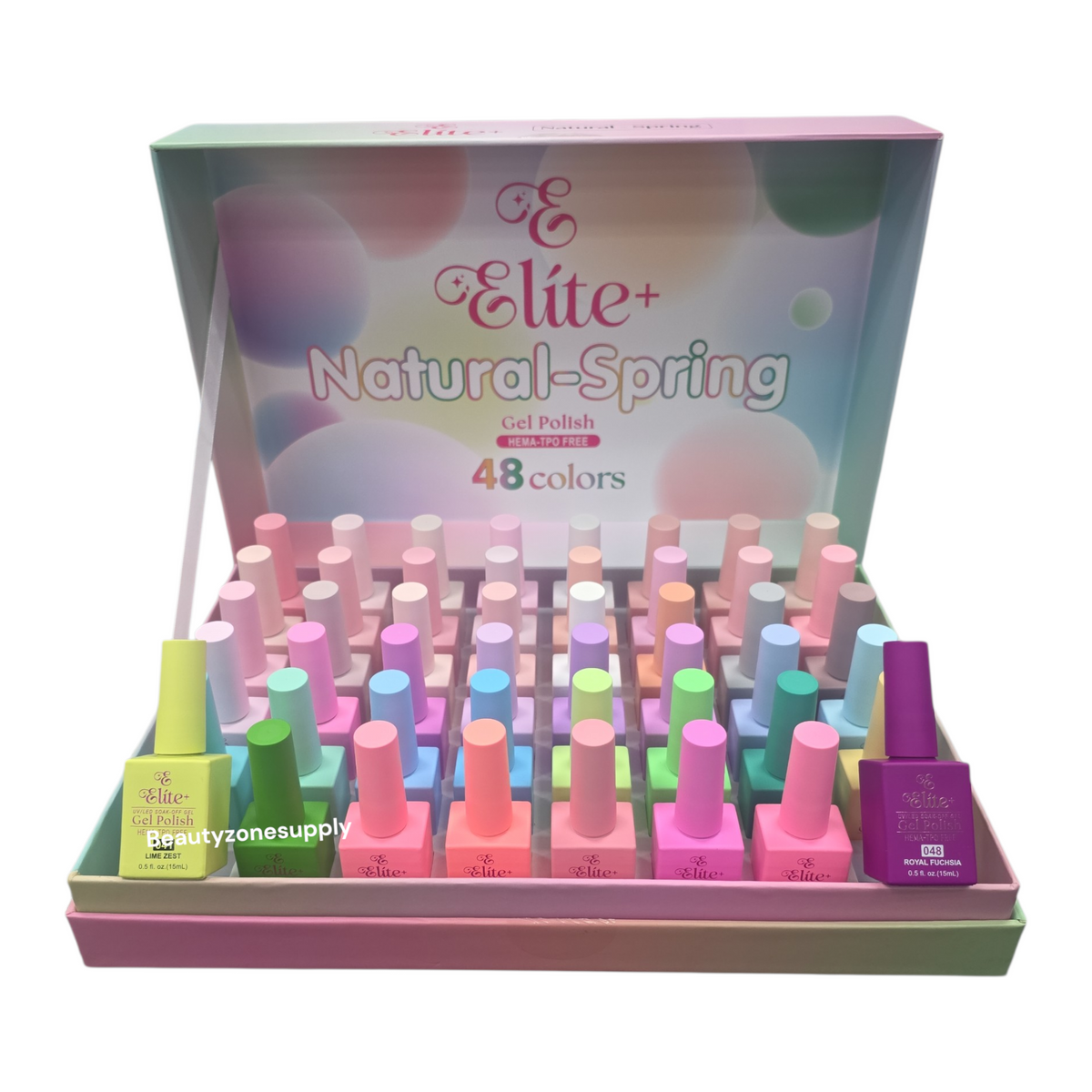 Elite Gel Collection Spring Natural Set 48 Colors