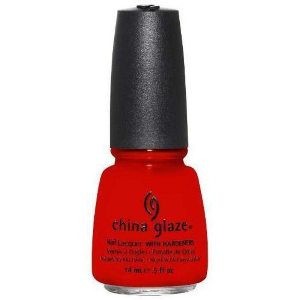 China Glaze Nail Lacquer Roguish Red 0.5oz #1133