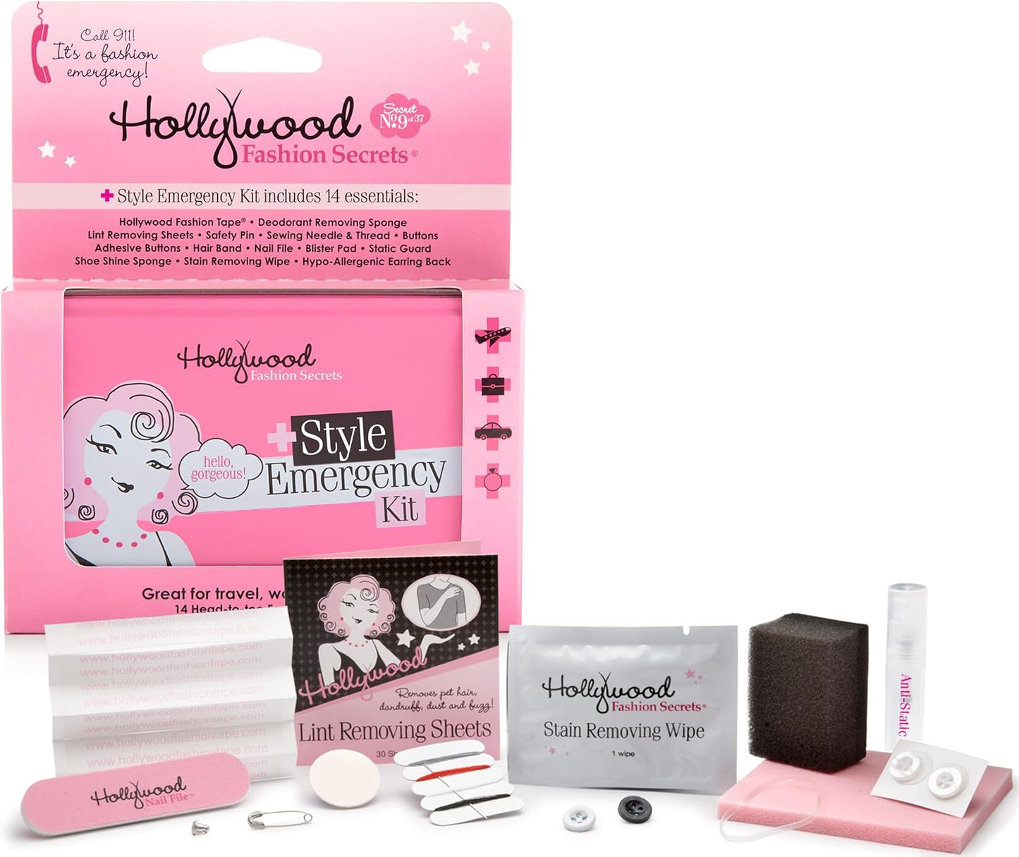Hollywood Fashion Secrets Fashion / STYLE Emergency Kit -TIN #52468