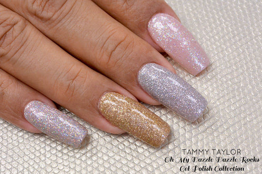 Tammy Taylor Nails -  "OH MY DAZZLE!"  COLLECTION GEL POLISH COLORS