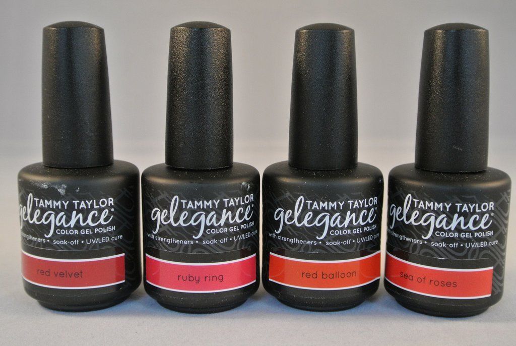 Tammy Taylor Nails - "ALL YOU NEED IS RED" COLLECTION GEL POLISH COLORS